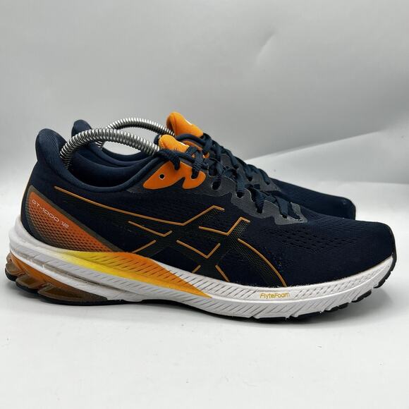 Asics GT-1000 12 Shoes Men Size 9.5 French Sneakers Running Athletic Jogging Gym - Picture 1 of 13